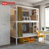 Móveis Coloridos Cama Bunk Cama Cápsula Espacial Hotel Quarto de Dormitório Cama Albergue Juvenil Cama de Dois Andares Cama com Divisória Alta-Baixa