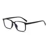 Nuevas gafas artísticas estilo coreano para hombre, estilo de negocios simple, monturas de gafas de alta gama, personalizadas y versátiles para el trabajo diario, lentes sin graduación