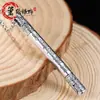 Plata Pura S990 Ruyi Aro Dorado Rey Mono Sun Wukong Cadena para Suéter Colgante Plata Tailandesa Retro Colgante para Hombres y Mujeres