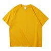 Camiseta Peso Pesado 280g Algodão Puro com Logo Personalizado, Marco Qin Manga Curta Oversize Street Fashion Ins Casual Versátil