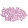 Meia face ABS imitação pérola patch diy laço feito à mão acessórios de cabelo material semicírculo fundo plano contas coloridas acessórios