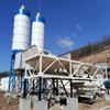 Estação de Mistura de Concreto Forçada Móvel de Eixo Duplo 180 Canteiro de Obras Equipamento de Máquinas de Construção Grandes Estação de Mistura de Concreto