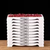 Buffet de Carne Cortada Fresca Olla Caliente Vajilla Creativa Plato de Carne de Chaoshan Guo Shufen Apilable y Personalizable con Logo