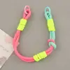 Nuevo Cordón Tejido Multicolor para Teléfono, Llavero Corto Universal, Decoración de Mochila, Cuerda Decorativa, Cadena Colgante al por Mayor