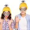 Gafas de Disfraz Minions Marco de Gafas Divertido Accesorios de Gafas Cosplay Halloween Baile Accesorios de Disfraz Transfronterizo