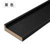 Marco de Fotos Línea Tira de Borde de Madera para Marco de Fotos Tablero de Densidad MDF Decoración de Línea de Madera Tira Hueca Engrosada para Marco de Fotos