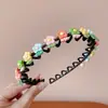 Diademas para Bebés Niñas con Engranajes, Accesorios para el Cabello Antideslizantes, Diademas de Moda para Niños, Tocados de Dibujos Animados de Moda para Recoger el Cabello Suelto