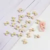 Mini Accesorios para Uñas con Forma de Moño Gelatina Tridimensional Pequeños Moños Flotantes Moños Transparentes de Hielo Pegatinas de Pedrería para Uñas Uñas Portables