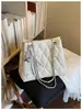 Bolso Acolchado con Cadena de Moda Versátil para Mujer 2026 Nuevo Modelo de Gama Alta Versátil para el Trabajo Bolso de Hombro Cruzado Tote