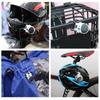 Candado para casco de motocicleta antirrobo de combinación accesorios locomotora bicicleta de montaña bicicleta eléctrica portátil candado de vaca