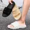 Sandalias Nuevas de Huella Dactilar de Verano, Pantuflas Deportivas para Hombre, Pantuflas de Pareja, Pedidos de Exportación Personalizados de Fábrica para Mujer