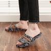 Pantuflas de Tela con Suela de Tela para Parejas Hogar Interior No Dañan el Piso Silenciosas Verano Cuatro Estaciones Primavera, Otoño e Invierno Pantuflas de Suela Suave para Hombres y Mujeres