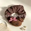 Elásticos de Cabelo Simples Estilo Academia para Meninas, Elásticos de Cabelo Fofos de Desenho Animado Xadrez DIY, Acessórios Atacado, Atacado em Estoque