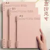 Caderno Espiral Não Deslizante B5, Alto Valor Estético, Destacável, Adequado para Alunos do Ensino Fundamental II e Médio, Universitários e Preparação para Exames