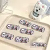 Estilo Japonés y Coreano Dibujo Lineal de Dibujos Animados Niña Cachorro Espejo con Soporte Adecuado para Fundas de Teléfono, Tabletas, Refrigeradores, Accesorios, Espejo de Maquillaje