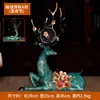 LiquidaçãoFabricante Jishan Atacado Estátua de Veado em Cobre Puro Adornada com Pérolas da Fortuna e Prosperidade para Casa, Sala de Estar, Escritório