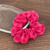 Colección de Rebajas de Scrunchies de Tela de Moda Estilo Coreano: Diademas para el Cabello con Estampado de Leopardo, Lunares y Moños, Bandas Elásticas para Cola de Caballo