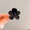 Grampo de Cabelo Elegante de Pelúcia para Mulheres, Tamanho Grande, Sensação de Alto Padrão, Grampo para Outono e Inverno, Acessório de Cabelo Presilha Tubarão para Parte de Trás da Cabeça