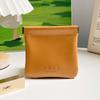 Bolsa Cosmética Pequena Auto-Selante para Armazenamento Fechamento Automático para Batom Miudezas Porta-Moedas Bolsa para Armazenamento de Cabos de Dados para Meninas