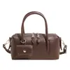 Bolsa Boston Pillow para Mulheres, Bolsa de Ombro de Luxo, Bolsa de Trabalho Estilo Coreano, Bolsa Fashion e Versátil para Mulheres
