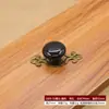 Puxadores Coloridos para Portas de Armário Moderno Minimalista Luxo Leve Armário Guarda-Roupa Gaveta de Armário Puxador Preto de Furo Único Puxador de Móvel