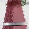 Renda Bordada com Padrão de Fio Prateado em Malha Estilo Temático Galáxia Tanglong Renda de Renda para Saia de Vestido de Noite 21cm Acessórios