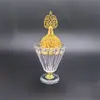 Estufa de Aromaterapia com Buquê de Cristal Transfronteiriça Ornamentos Árabes Incensário Incensário Doméstico do Oriente Médio Castiçal Ornamentos Decorativos