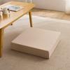 Cojín de lino cojín de esponja de alta densidad 45D cojín para silla de comedor artefacto sedentario de oficina cojín para silla elevadora de altura para estudiante