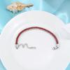 Pulsera de acero de titanio de alta calidad para niña, con microdiamantes, moderna y sencilla pulsera de acero inoxidable de tres capas con incrustaciones de diamantes, combinable.