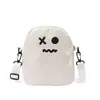2026 Nueva Moda Unisex Europea y Americana de Tendencia Bolso de Hombro con Diseño Peculiar, Divertido y Lindo de Diablo Fantasma Bolso Pequeño Casual