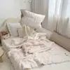 Colcha de Verano Doble Gasa Morada Conejo Morado Clase A Algodón Puro Lavable a Máquina para Niños Guardería Colcha de Aire Acondicionado