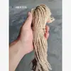 Cuerda de cáñamo gruesa cuerda fina de cáñamo cuerda de amarre resistente al desgaste decoraciones de cuerda de cáñamo cuerda de entrenamiento de cáñamo cuerda de escalada cuerda de tira y afloja no