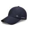 Gorra de béisbol fina informal para hombre, transpirable y perforada, de secado rápido, con protector solar, para exteriores, primavera y verano