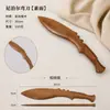 Cuchillo de Garra de Sándalo Dorado Periférico Csgo Talla Artesanal de Madera Pieza de Mano Cuchillo Delta de Juguete para Niños Cuchillo de Madera Transfronterizo