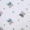 Tela para Pantalones de Verano Finos de Algodón Puro Clase A a Prueba de Mosquitos para Niños, Camiseta con Estampado Jacquard Vertical de un Solo Lado en stock