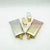 Manguera Cosmética BB Cream Envase Tubo Plano Aluminio Plástico Manguera de Alto Brillo Envase para Manguera de Base Líquida
