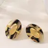 Moda Transfronteriza Personalidad Exagerada Estilo Minimalista Pendientes de Resina con Perlas y Pedrería con un Toque de Lujo Grandioso y Sencillo