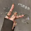 Óculos com Lentes de Grau Podem Ser Personalizados com Proteção contra Luz Azul, Design Elegante Sem Aro, Armação Pequena de Alta Qualidade, Visual Sem Maquiagem, Armação Pura e Desejável