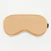Nueva Máscara para Ojos para Dormir de Seda Imitación de Doble Cara, Máscara para Ojos de Viaje con Hebilla de Ajuste Elástico que Bloquea la Luz, Máscara para Ojos de Belleza Transpirable de Color Sólido