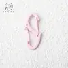 Punta de pintura de color hebilla de resorte en forma de 8 hebilla de mosquetón en forma de S accesorios para joyería diy anillo de conexión para llavero bolsa gancho