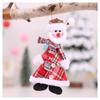Decorações de Natal Enfeites para Árvore de Natal Presentes para Crianças Velho Boneco de Neve Pingentes Criativos Pequenos Bonecas