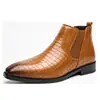 Botas Martin Retro Británicas para Hombre Otoño/Invierno 2025, Puntera Redonda, Con Cordones, Suela Suave, Botas de Trabajo de Cuero de Corte Medio, Botines, Tallas Grandes para Hombre