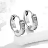 Brincos de Aço Inoxidável Cravejados com Diamantes Estilo Coreano, Lindos Brincos com Design Exclusivo, Brincos de Luxo de Alta Qualidade para Mulheres, Brincos de Aço Titânio