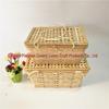 Fábrica Handmade Bambu Handmade Cesta de armazenamento Peludo Caranguejo Cesta Dragon Boat Festival Zongzi Cesta de ovo Cesta de bambu