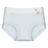 Pantaletas de algodón especializadas para niñas en crecimiento, entrepierna antibacteriana Clase A, sin costuras, transpirables, amigables con la piel, adecuadas para estudiantes y niños mayores
