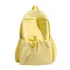 2026 Nova Mochila de Estilo Simples Feminina Versão Coreana Leve Impermeável Mochila de Grande Capacidade Mochila Escolar Bolsa de Viagem Casual