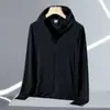 Ropa de Protección Solar de Seda de Hielo para Exteriores UPF50+ para Mujer, Mangas Largas, Estilo Nuevo, Anti-UV, Transpirable, Ropa de Protección Solar para Pesca para Hombre, Verano