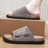 Pantuflas de Verano para Uso en Exteriores Nuevas Pantuflas para el Hogar Interior 2025 Casual para Hombre Antideslizantes, Antiolor y Resistentes al Desgaste Playa