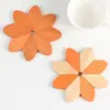 Esterilla aislante, posavasos de molino de viento, pieza decorativa, salvamanteles antiescaldado, tapete para mesa de cocina para colocar platos, posavasos para ollas, posavasos para cuencos, estilo creativo navideño