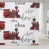 Cortina de ducha para baño, diseño de fantasma temática de Halloween, poliéster, material engrosado, impresión digital, personalizable con tu propia imagen